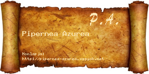 Pipernea Azurea névjegykártya